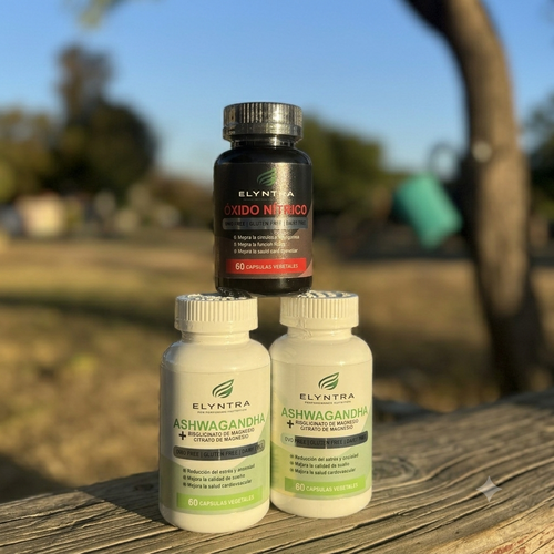 Ashwagandha Magnesio + Óxido Nítrico
