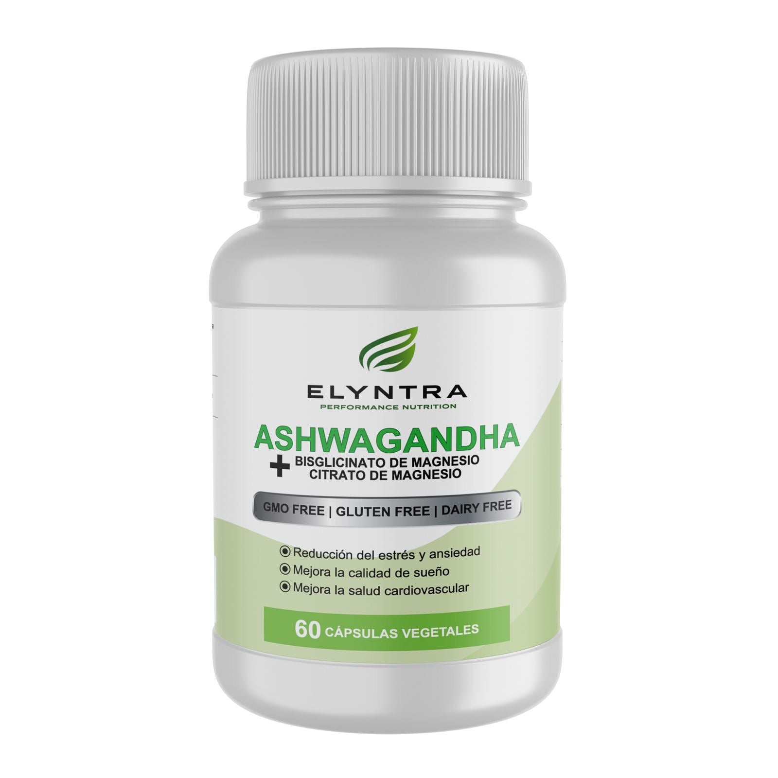 Ashwagandha+ Magnesio 60 Cápsulas Vegetales